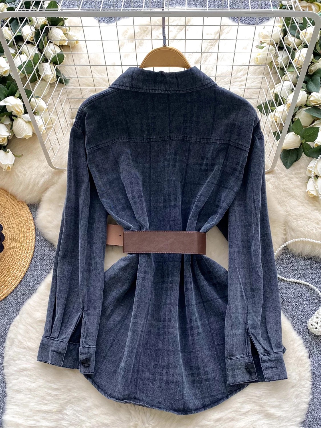 Lucky 86 denim shirt DSH115 images